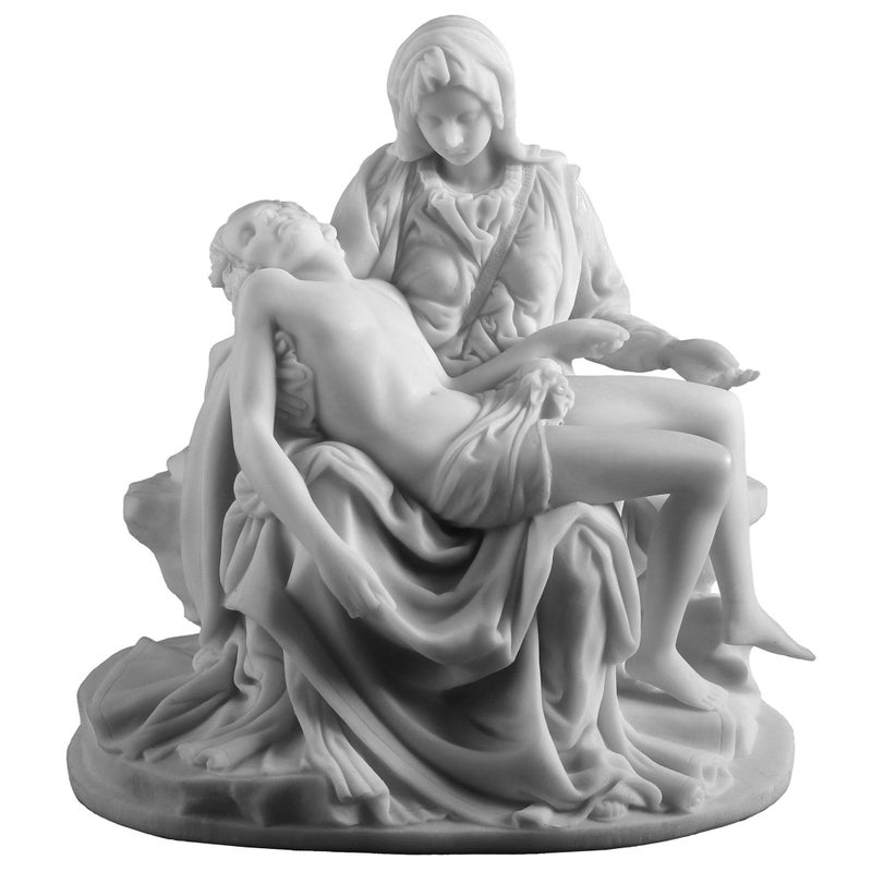Unicorn Studio Michelangelo's Pieta Statue Sculpture Madonna Jesus - Image 1